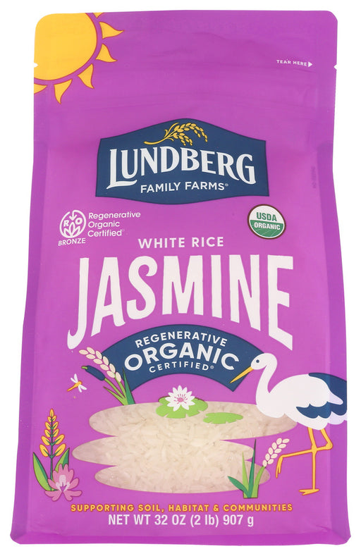 Light &amp; Buttery: With a light, floral scent and buttery flavor, White Jasmine Rice is practically irresistible. This long grain clings together when cooked but isn't sticky, so you can serve it in Thai curries, pilafs, and desserts that call for distinct kernels and fluffy textures.