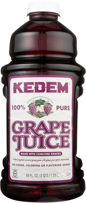 KEDEM: Concord Grape Juice, 64 Oz