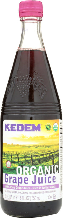 KEDEM: Juice Grape Org, 22 fo