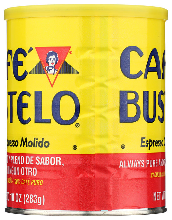 CAFE BUSTELO: Espresso Ground Coffee, 10 oz