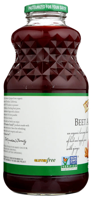 KNUDSEN: Organic Beet Apple Ginger Juice, 32 fl oz