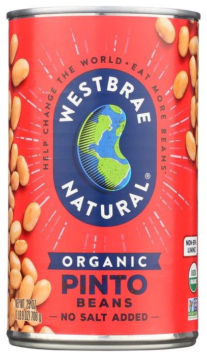 WESTBRAE: Bean Pinto Organic, 25 oz