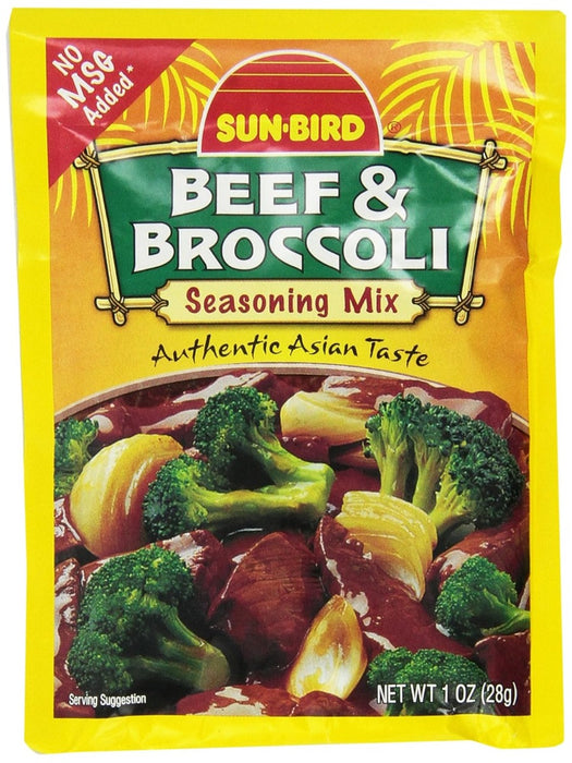 SUNBIRD: Mix Seasoning Beef and Broccoli, 1 oz