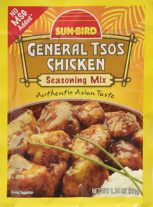 
Heat up your senses with one of our great tasting Eastern classics.Sun-Bird® authentic Asian Seasoning Mixes are the quick and easy way to experience the exotic flavors of the Far East in the comfort of your home.
