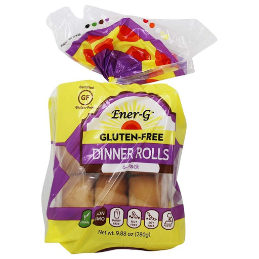 ENER-G FOODS: Dinner Rolls 6pk, 9.88 oz