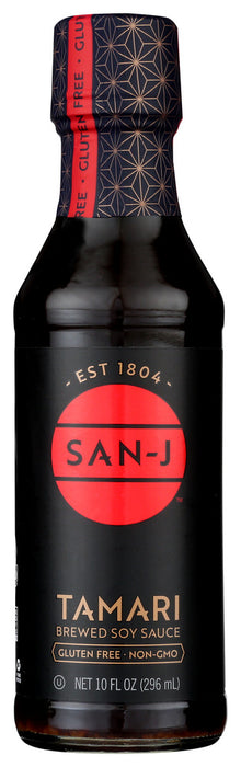 Our natural fermentation process gives San-J Tamari great flavor enhancing properties. Made with 100% soy and no wheat, it has a richer, milder, more complex taste than regular soy sauce. Add Tamari to soups, gravies, sauces and casseroles. Use it as a marinade and in stir-fry dishes.