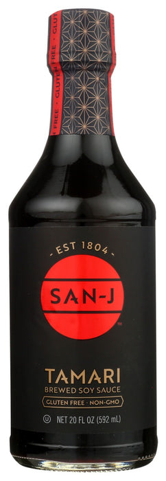 SAN J: Sauce Soy Tamari Black Label, 20 oz