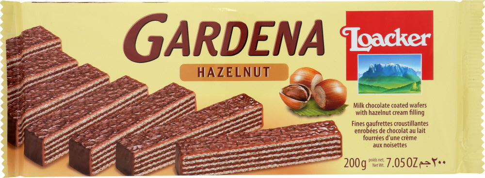 LOACKER: Wafer Gardena Hzlnut, 7.5 OZ