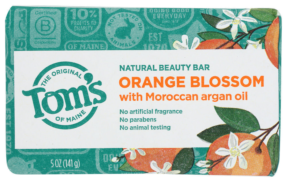 TOMS OF MAINE: Soap Bar Orange Blossom, 5 oz