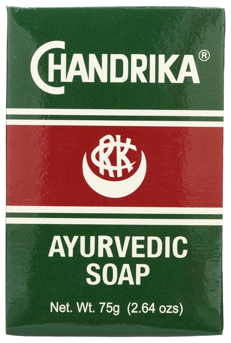 Chandrika, the real secret of natural beauty for the past 77 years. Original vegetable oil Soap, since 1940. Does not contain any animal fat and is not tested on animals.