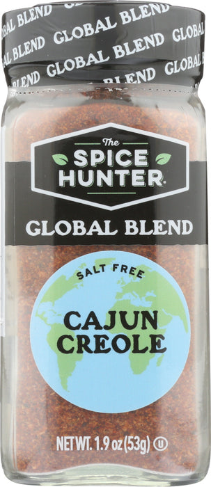 THE SPICE HUNTER: Salt Free Cajun Creole Seasoning Blend, 1.9 oz