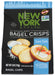 NEW YORK STYLE: Sea Salt Bagel Crisps, 6 oz