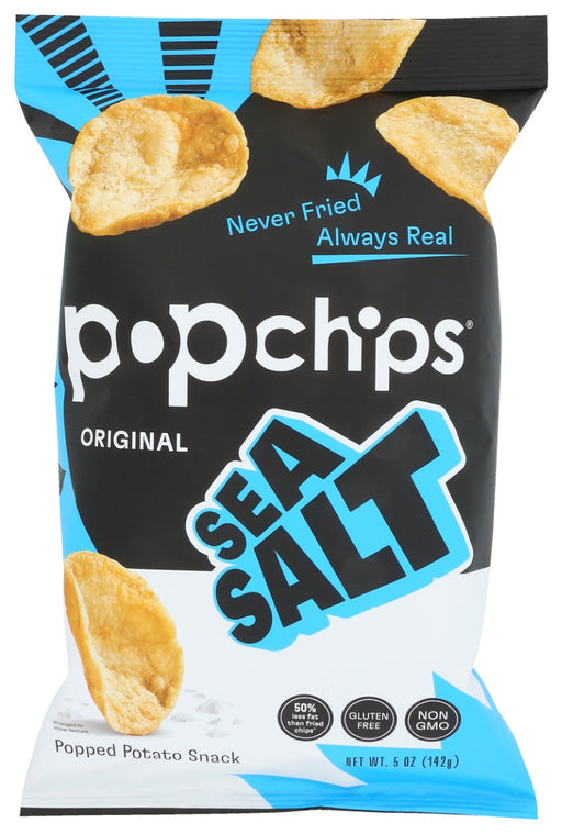 simple ingredients bring out the best in each other. sourced directly from french-speaking mermaids who mine the salt deep in mediterranean underworlds, our sea salt popchips go best when ripped open during hungry drives home from the grocery store. they also go awesome with water.