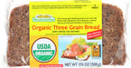 MESTEMACHER: Organic Three Grain Bread, 17.6 oz