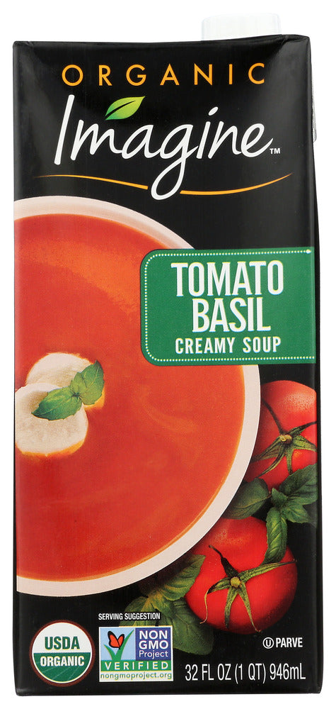 A traditional American favorite transformed for today's palate. We blend premium organic tomatoes and garden-fresh basil together in a rich, fragrant broth made from a medley or select organic vegetables. Add in cooked Israeli couscous for a hearty mid-day meal.