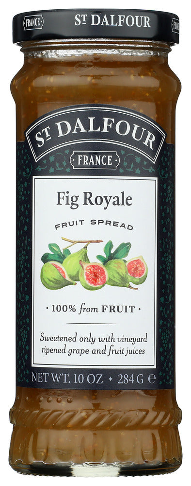 ST DALFOUR: All Natural Fruit Spread Royal Fig, 10 oz