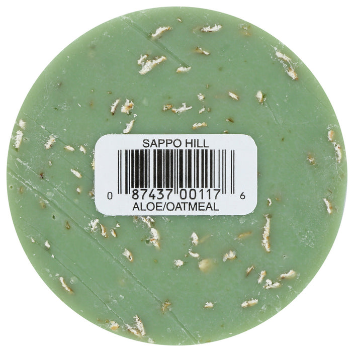 SAPPO HILL: Aloe Oatmeal Soap, 3.5 oz