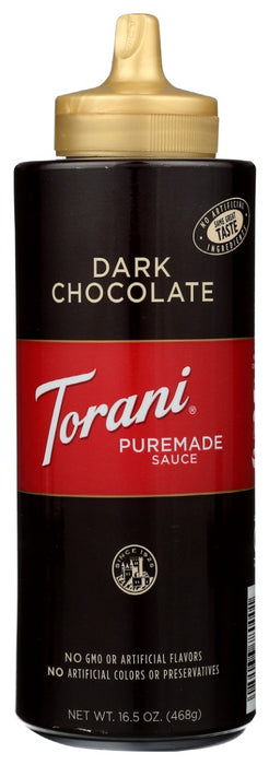 Welcome to pure decadence. Made with the best cocoa, sugar and vanilla, this rich sauce brings you a noticeably deep chocolate taste. It's complex and bittersweet &ndash; sort of like an amicable breakup. But taste it, and you'll never break up with this loyal partner.