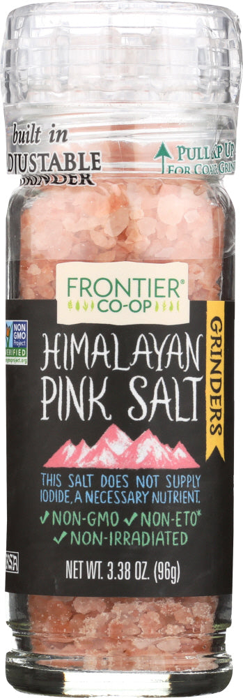 FRONTIER HERB: Salt Grinder Hmilayan Pnk, 3.38 oz - No Brand For Less 