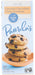 Traditional chocolate chip cookie taste. Certified gluten-free by the GFCO, made in a dedicated gluten-free facility, and Kosher Certified (dairy equipment). Gluten-free, wheat-free, non-dairy, no artificial flavors or additives, no hydrogenated oils or trans fats, no corn syrup, and low in sodium. Made with organic chocolate chunks.