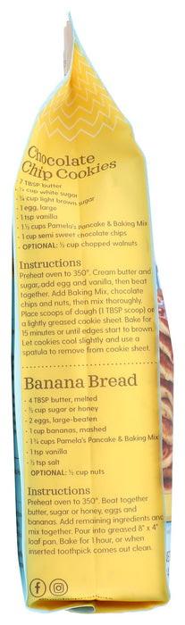 PAMELAS: Products Baking and Pancake Mix Gluten and Wheat Free, 24 oz