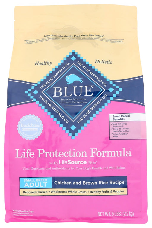 BLUE BUFFALO: Food Dog Adlt Chkn Sm Brd, 5 LB