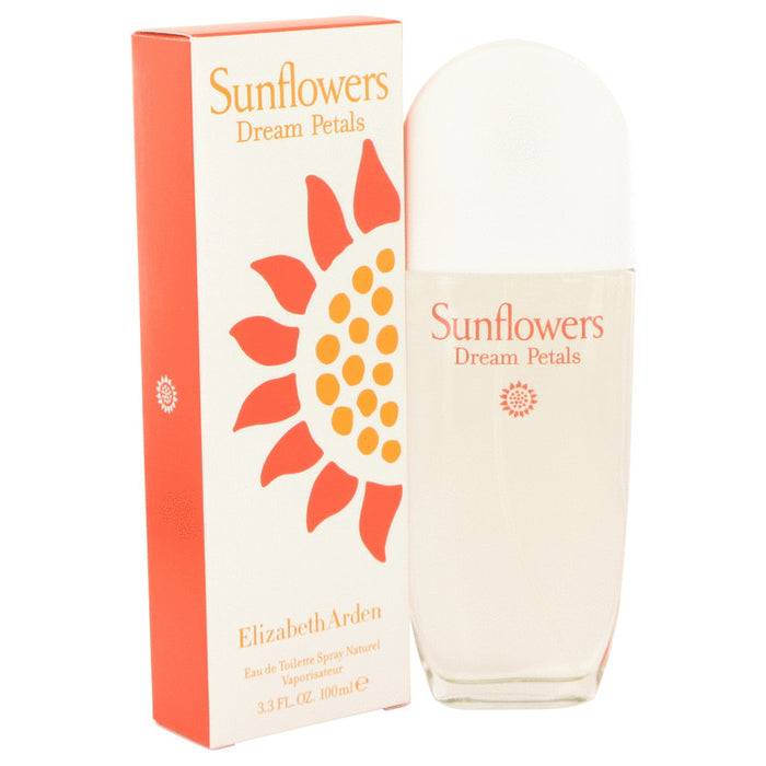 Sunflowers Dream Petals by Elizabeth Arden Eau De Toilette Spray 3.3 oz for Women