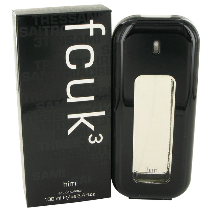 FCUK 3 by French Connection Eau De Toilette Spray.