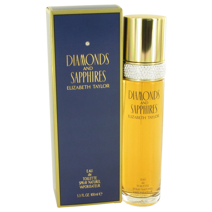 DIAMONDS & SAPHIRES by Elizabeth Taylor Eau De Toilette Spray for Women