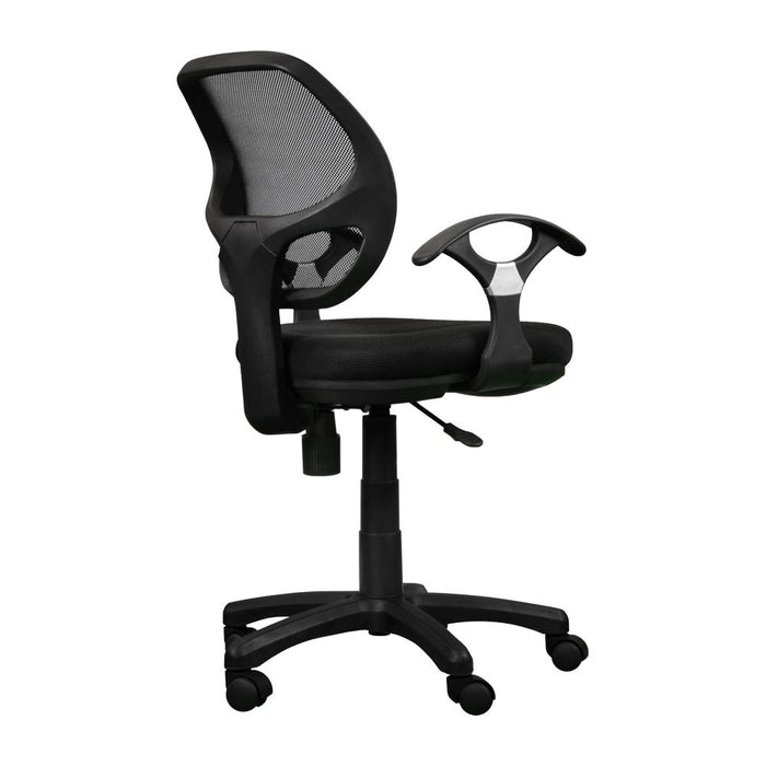 Midback Mesh Task Office Chair. Color: Black