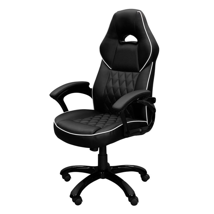 High Back Executive Sport Race Office Chair. Color: Black