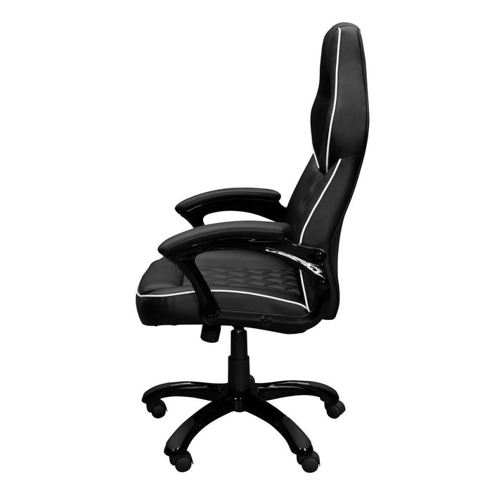 High Back Executive Sport Race Office Chair. Color: Black