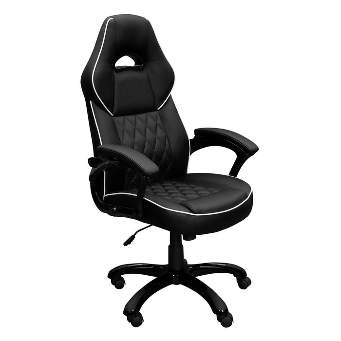 High Back Executive Sport Race Office Chair. Color: Black