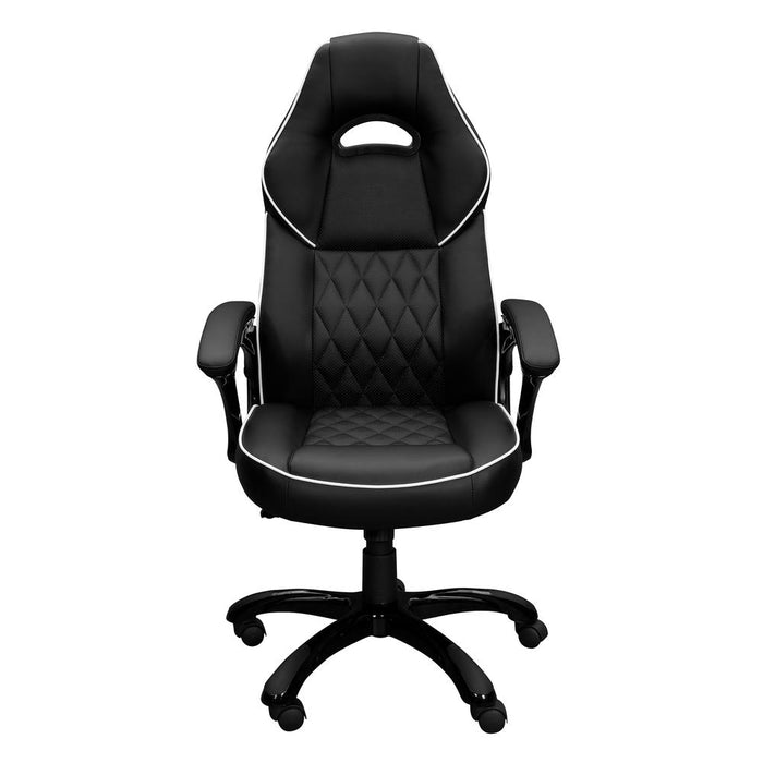 High Back Executive Sport Race Office Chair. Color: Black