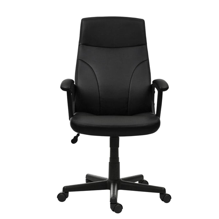 Medium Back Executive Office Chair. Color: Black