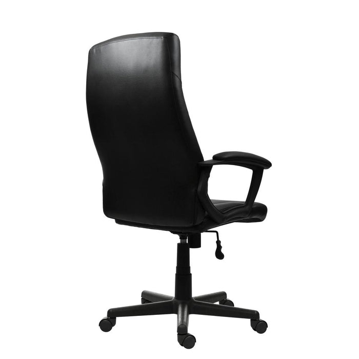 Medium Back Executive Office Chair. Color: Black