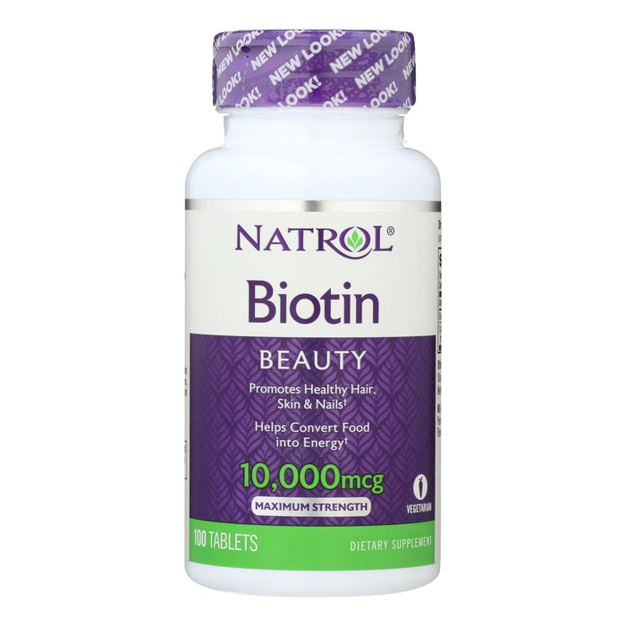 Natrol Biotin - 10000 Mcg - 100 Tablets