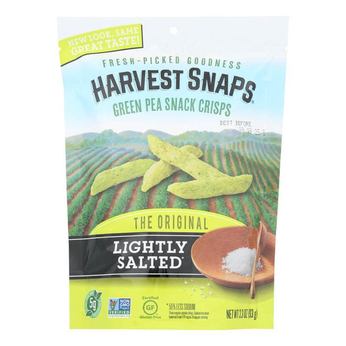 Calbee Snapea Crisp - Snapea Crisps - Lightly Salted - Case Of 12 - 3.3 Oz.