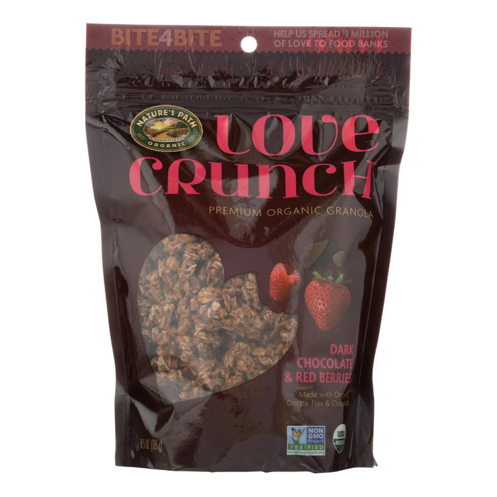 Nature's Path Love Crunch - Ark Chocolate And Red Berries - Case Of 6 - 11.5 Oz.