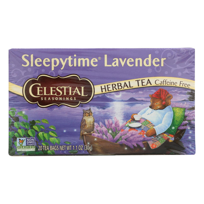 Celestial Seasonings - Tea - Sleepytime Lavender - Case Of 6 - 20 Bags