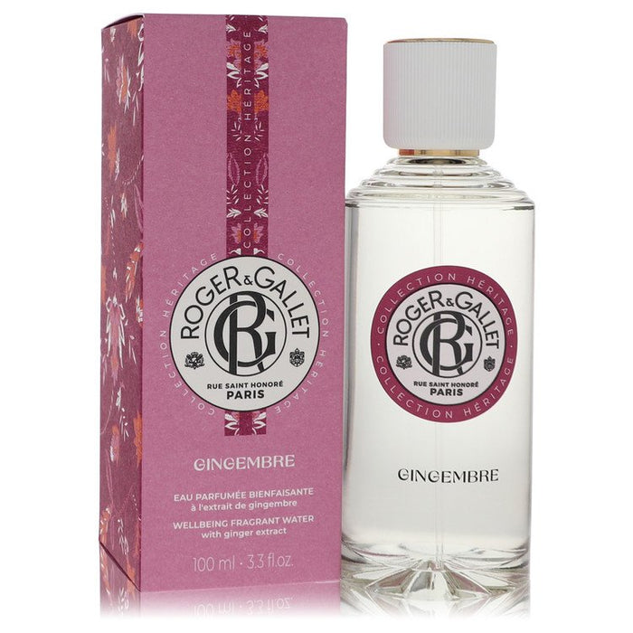 Roger & Gallet Ginger by Roger & Gallet Fresh Fragrant Water Spray 3.3 oz for Women