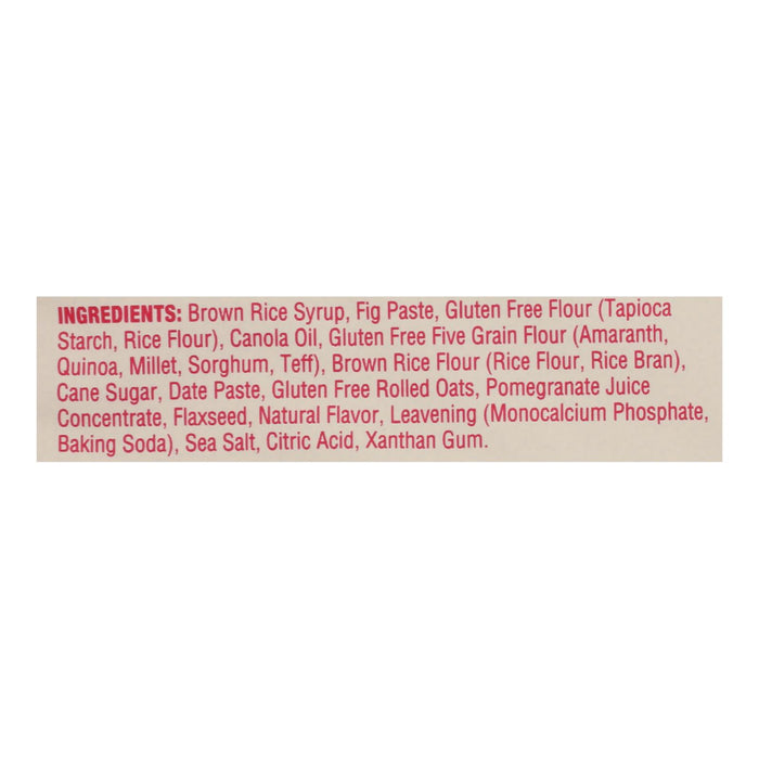 Nature's Bakery Gluten Free Fig Bar - Pomegranite - Case Of 12 - 2 Oz.