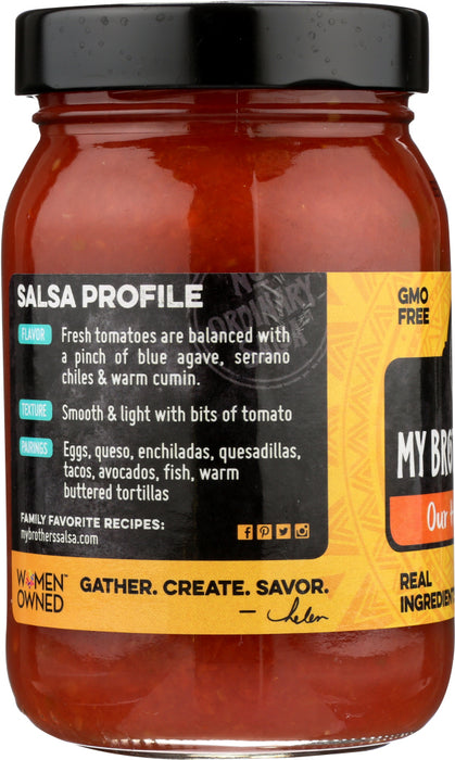 MY BROTHERS SALSA: Our House Salsa Medium, 16 oz