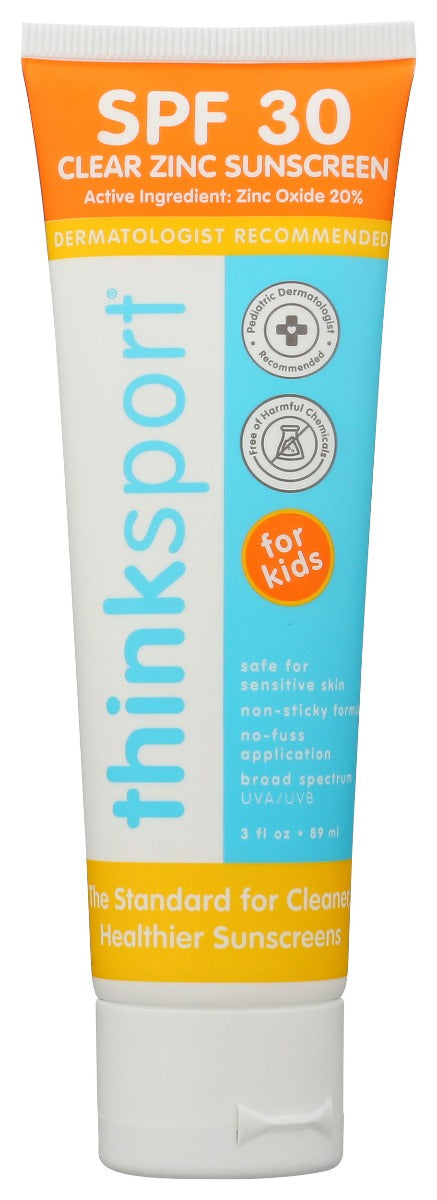 THINK: Sunscreen Kid Spf30 Clear, 3 fo