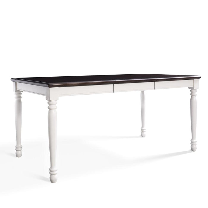 Shelby Dining Table Distressed White