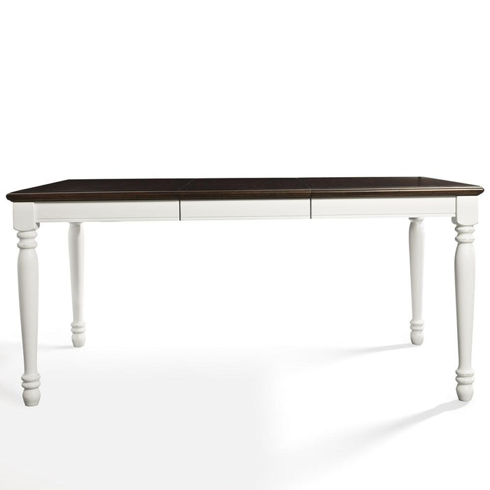 Shelby Dining Table Distressed White