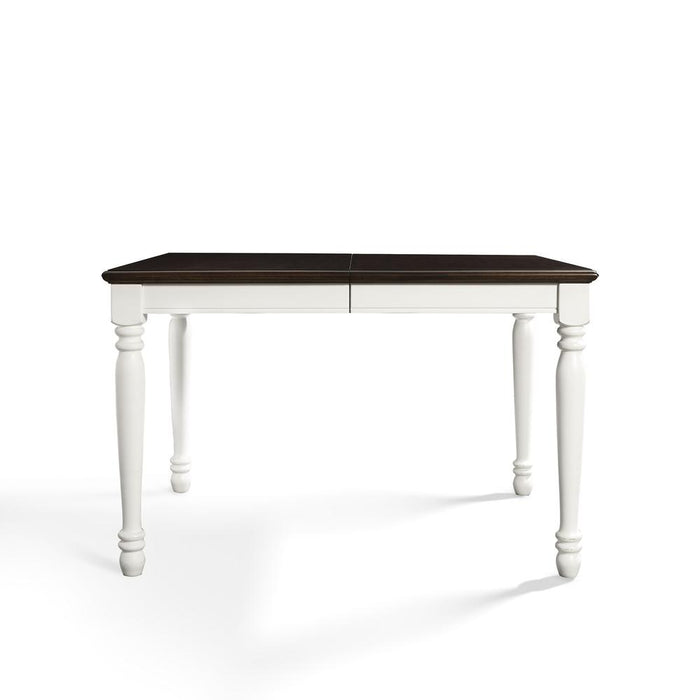 Shelby Dining Table Distressed White