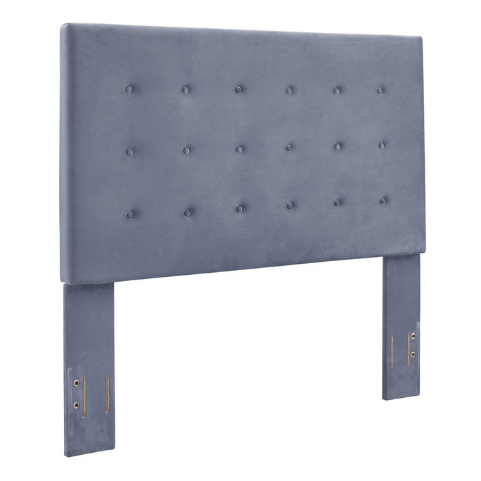 Reston Upholstered Full/Queen Headboard Cornflower