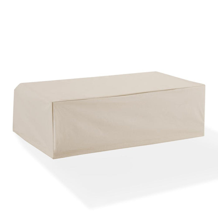 Outdoor Rectangular Table Furniture Cover Tan