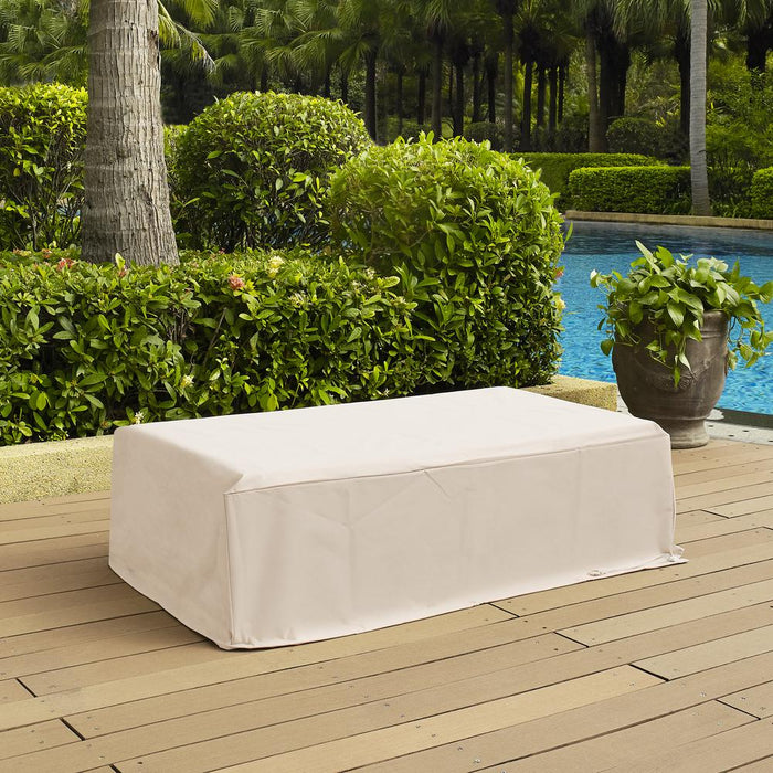 Outdoor Rectangular Table Furniture Cover Tan